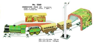 Set 5560, with Pullman cars