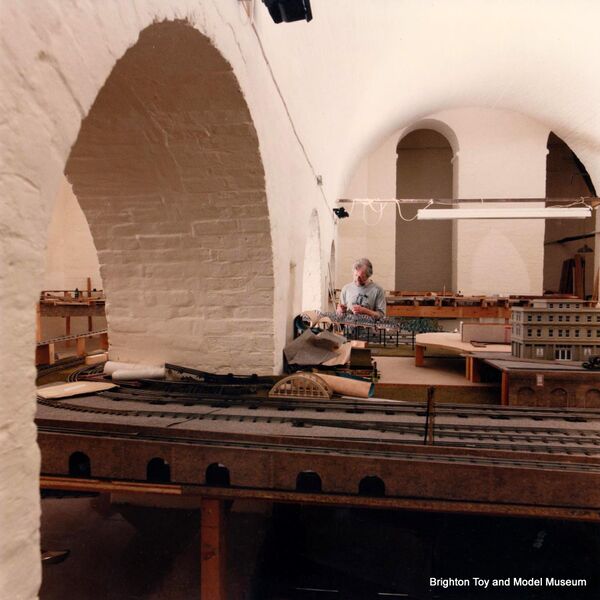 File:Construction of Brighton Toy and Model Museum, interior 02 (1991).jpg