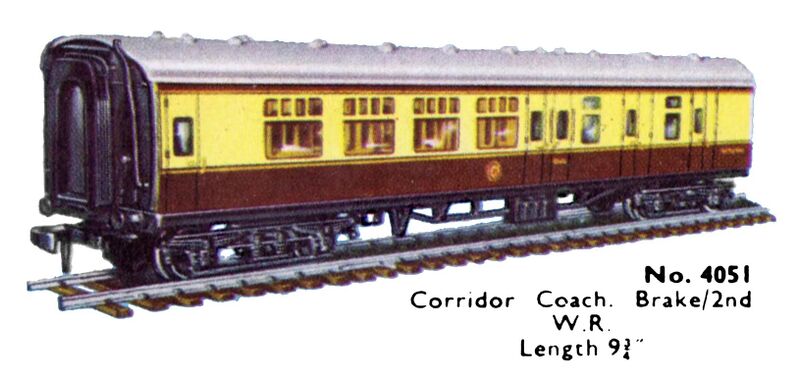 File:Corridor Coach Brake-2nd WR, Hornby Dublo 4051 (DubloCat 1963).jpg