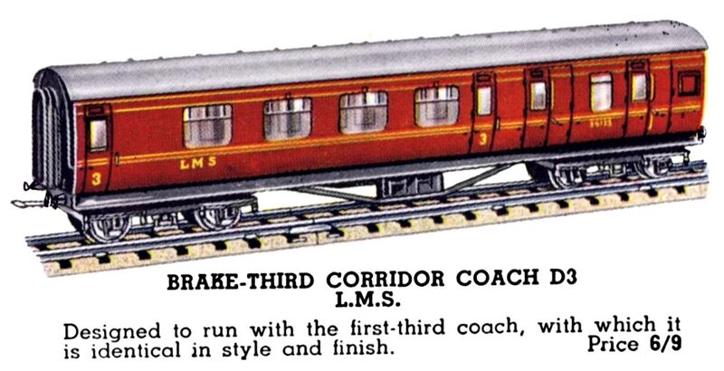 File:Corridor Coach Brake-Third LMS, Hornby Dublo D3 (HBoT 1939).jpg