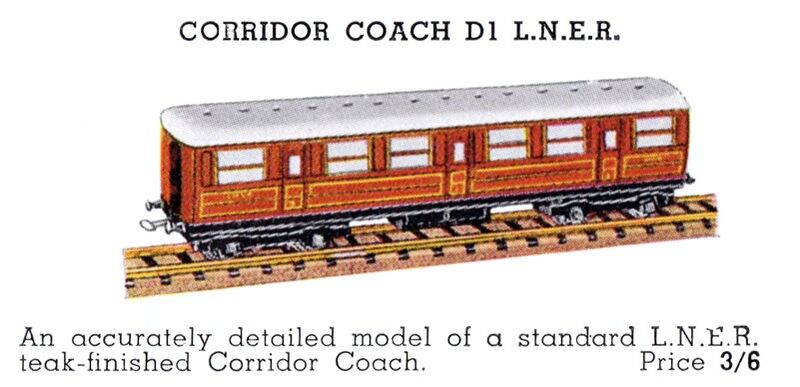 File:Corridor Coach LNER, Hornby Dublo D1 (1938 Dublo brochure).jpg