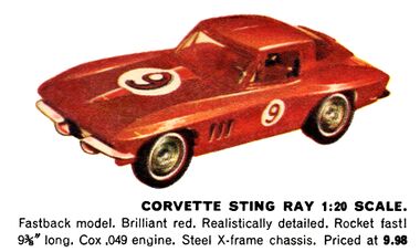 Corvette Sting Ray, 1:20th