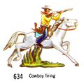 Cowboy Firing, Britains Swoppets 634 (Britains 1967).jpg