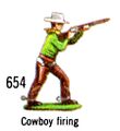 Cowboy Firing, Britains Swoppets 654 (Britains 1967).jpg