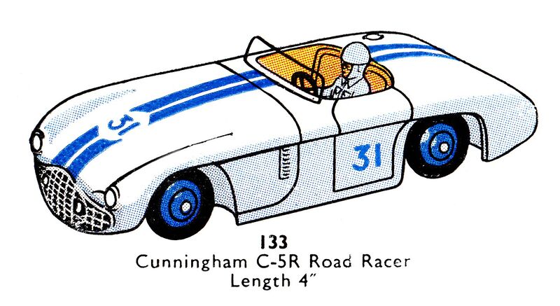 File:Cunningham C-5R Road Racer, Dinky Toys 133 (DinkyCat 1956-06).jpg