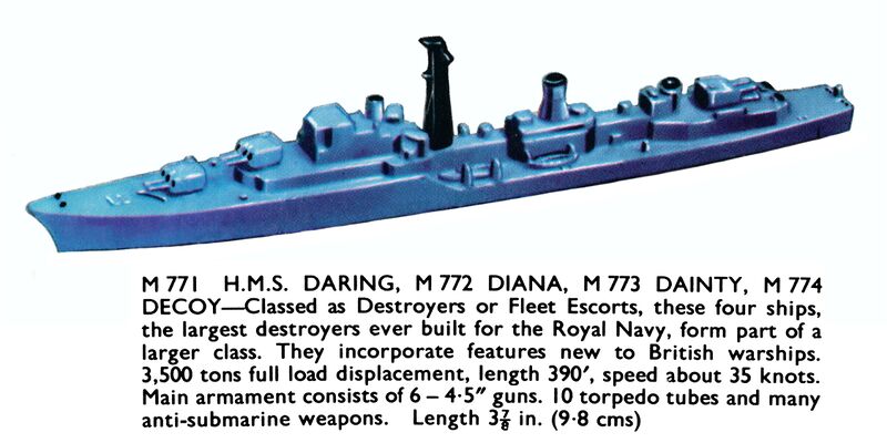 File:D-Class Destroyers, Minic Ships M771-M774 (MinicShips 1960).jpg