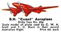DH 'Comet' Aeroplane, Dinky Toys 60g (1935 BoHTMP).jpg