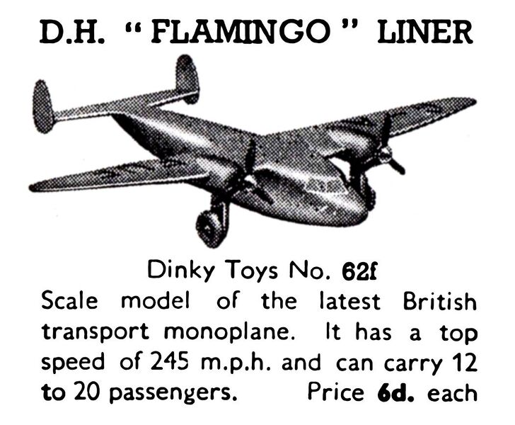 File:DH Flamingo Liner, Dinky Toys 62f (MeccanoCat 1939-40).jpg