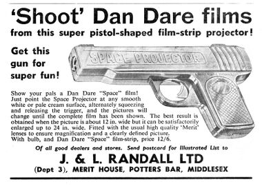 Dan Dare "Space Projector", Merit, 1954