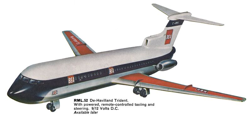 File:De-Havilland Trident airliner, Model-Land RML52 (TriangRailways 1964).jpg