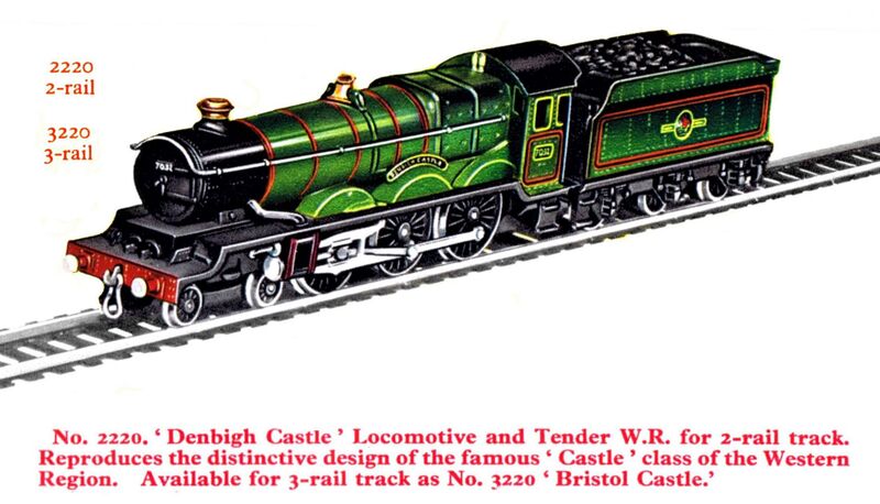 File:Denbigh Castle loco BR 7032, Hornby Dublo 2220 (HDBoT 1959).jpg