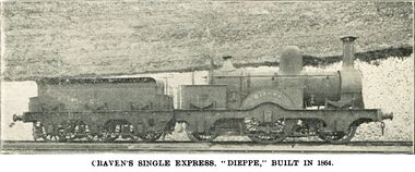1864-built "Dieppe" locomotive (Craven)