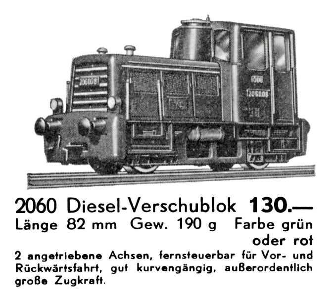 File:Diesel Shunting Locomotive, Kleinbahn 2060 (KleinbahnCat 1965).jpg