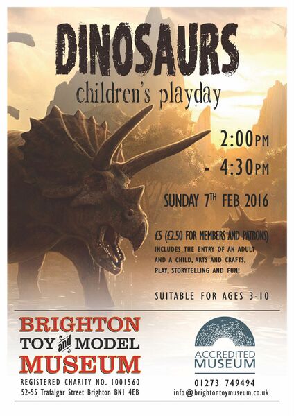 File:Dinosaurs Childrens Play Day, February 2016.jpg