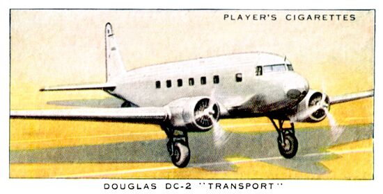 Douglas DC2 Transport, Card No 32 (JPAeroplanes 1935).jpg