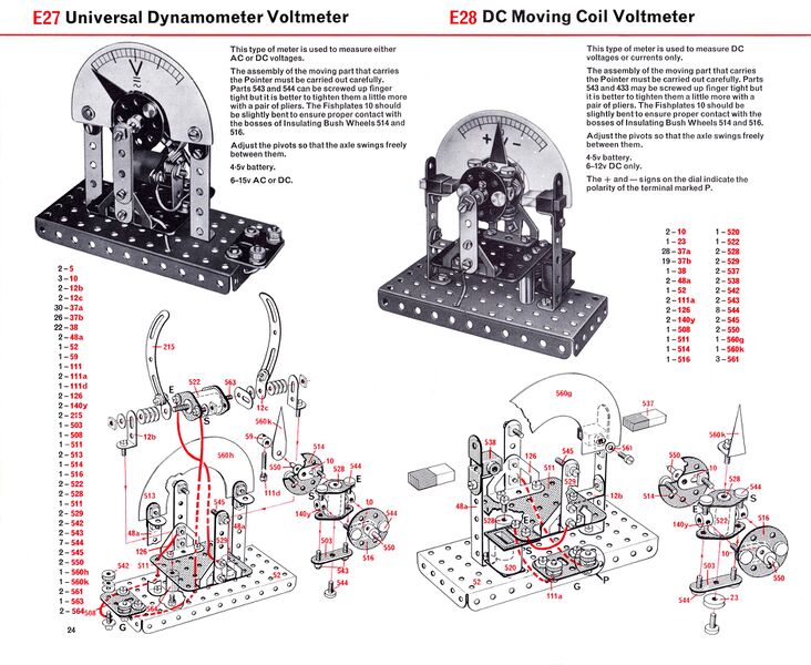 File:E27 and E28 Voltmeters, Meccano Elektrikit (BEM 1963).jpg