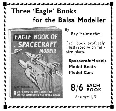 The Eagle Book of Spaceship Models (1960), 1968 advert