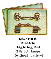 Electric Lighting Set 1110 B