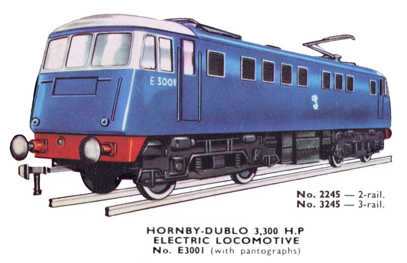 File:Electric Pantograph 3300hp Locomotive, Hornby-Dublo 2245 3245 (DubloCat 1963).jpg