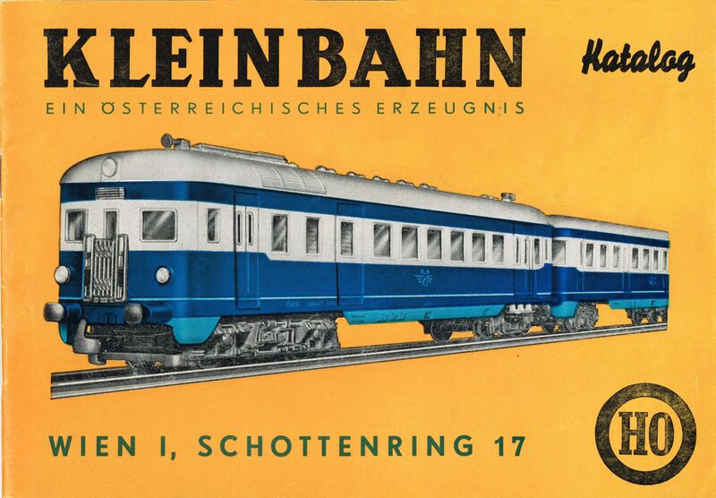 File:Electric train VT5046 on the cover of the Kleinbahn catalogue (KleinbahnCat 1965).jpg
