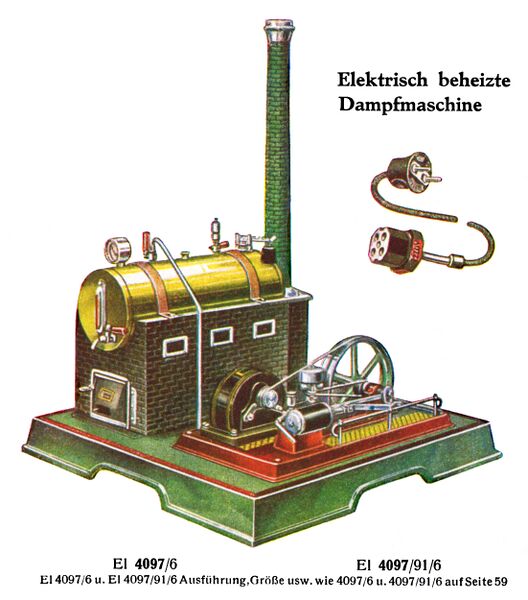 File:Electrisch beheizte Dampfmaschine - Horizontal Electrically Powered Stationary Steam Engine, Märklin El-4097 (MarklinCat 1931).jpg