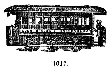 ~1906: Märklin electric tram