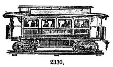 ~1906: Märklin electric tram