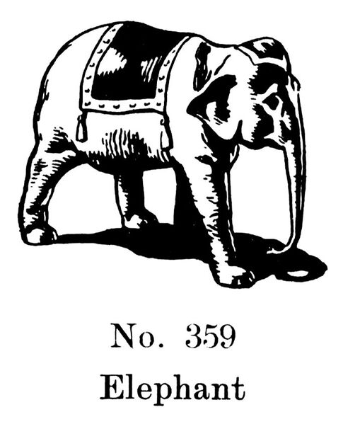 File:Elephant, Britains Circus 359 (BritCat 1940).jpg