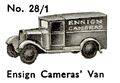 Ensign Cameras Delivery Van, Dinky Toys 28e 28-1 (MM 1934-07).jpg
