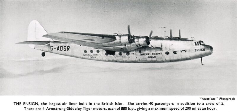 File:Ensign airliner G-ADSR, Imperial Airways (PowerSpeed 1938).jpg