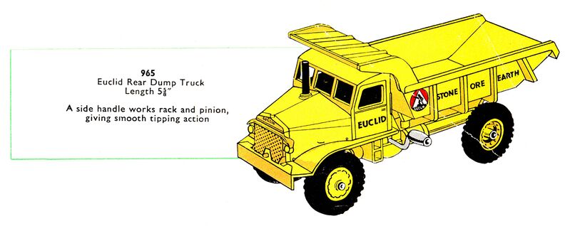 File:Euclid Rear Dump Truck, Dinky Toys 965 (DinkyCat 1956-06).jpg
