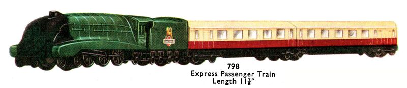 File:Express Passenger Train, Dinky Toys 798 (DinkyCat 1957-08).jpg