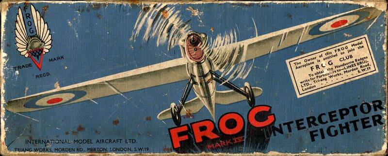 File:FROG Interceptor Aircraft Mark IV, box top artwork.jpg