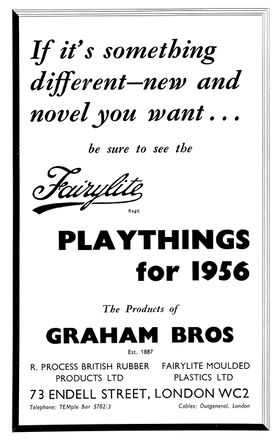 1956: Fairylite Trade advertising