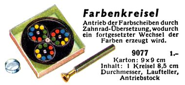 1939: Farbenkreisel