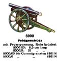 Feldgeschütz - Field Gun, Märklin 8000 (MarklinCat 1931).jpg