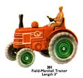 Field-Marshall Tractor, Dinky Toys 301 (DinkyCat 1957-08).jpg