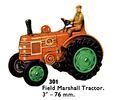 Field Marshall Tractor, Dinky Toys 301 (DinkyCat 1963).jpg