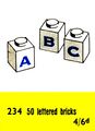 Fifty Lettered Bricks, Lego Set 234 (LegoCat ~1960).jpg