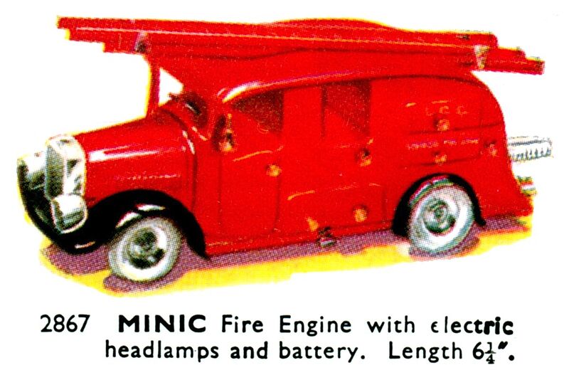 File:Fire Engine with electric headlight and battery, Minic 2867 (TriangCat 1937).jpg