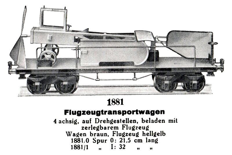 File:Flugzeugtransportwagen - Aircraft Transport Wagon, bogied, Märklin 1881 (MarklinCat 1931).jpg