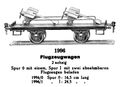 Flugzeugwagen - Aeroplane Wagon, Märklin 1996 (MarklinCat 1931).jpg