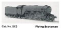 Flying Scotsman locomotive, card model (Trix1800 SC3).jpg