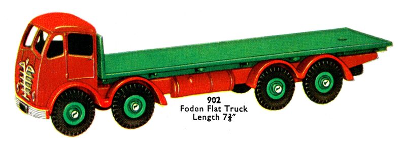 File:Foden Flat Truck, Dinky Supertoys 902 (DinkyCat 1957-08).jpg