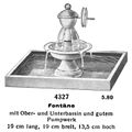 Fontäne - Fountain, Märklin 4327 (MarklinCat 1932).jpg
