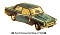 Ford Consul Cortina, Dinky 139 (LBInc ~1964).jpg