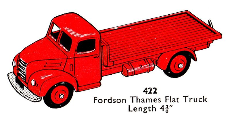 File:Fordson Thames Flat Truck, Dinky Toys 422 (DinkyCat 1956-06).jpg