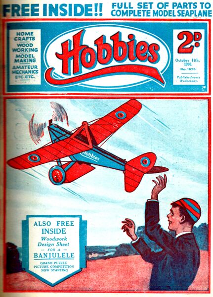 File:Free Flying Model Aeroplane, Hobbies no1825 (HW 1930-10-11).jpg