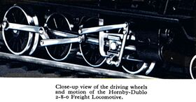 Closeup of drive gear, 1959 catalogue