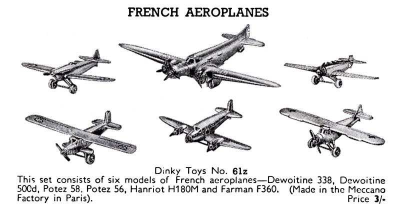 File:French Aeroplanes, Dinky Toys 61z (MeccanoCat 1939-40).jpg